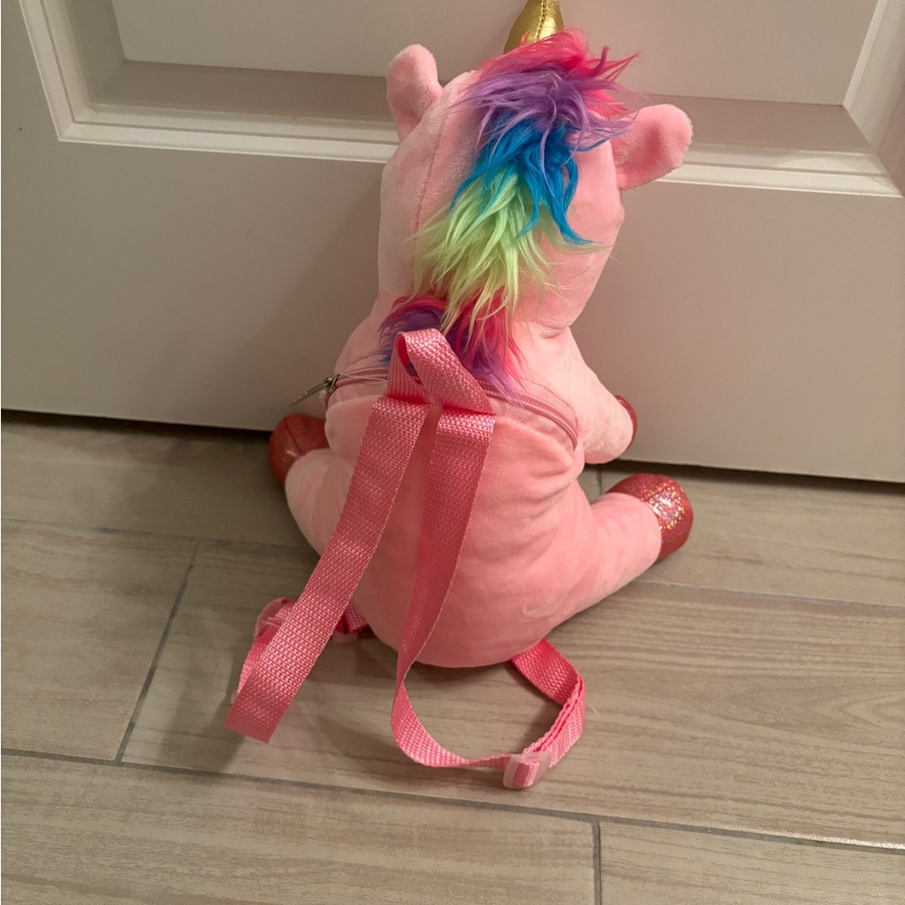 Pink Unicorn backpack - Picture 2 of 5